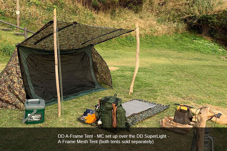 DD Hammocks SuperLight - A-Frame - Mesh Tent