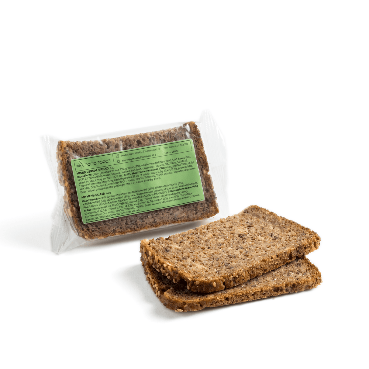 Food Force Mixed Cereal Bread 42g
