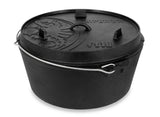 Petromax Cast Iron Dutch Oven with Legs