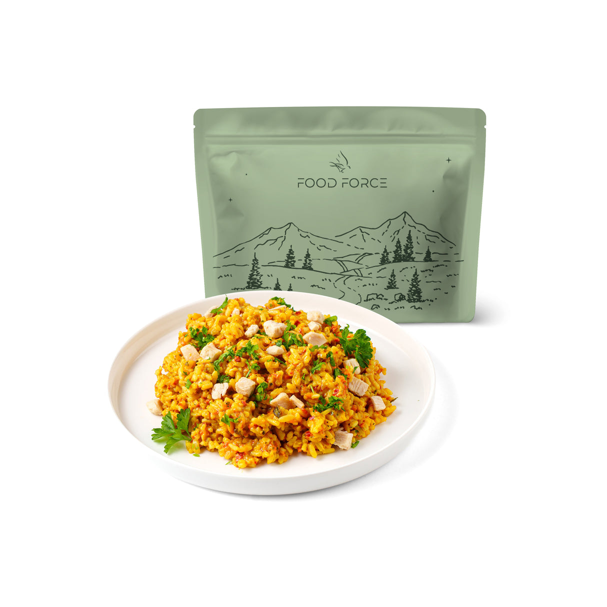 Food Force Fried Rice With Chicken 148g