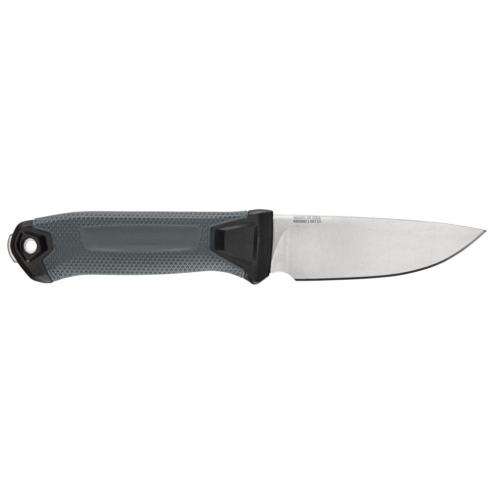 Gerber Strongarm Camp Fixed Blade Knife - Grey