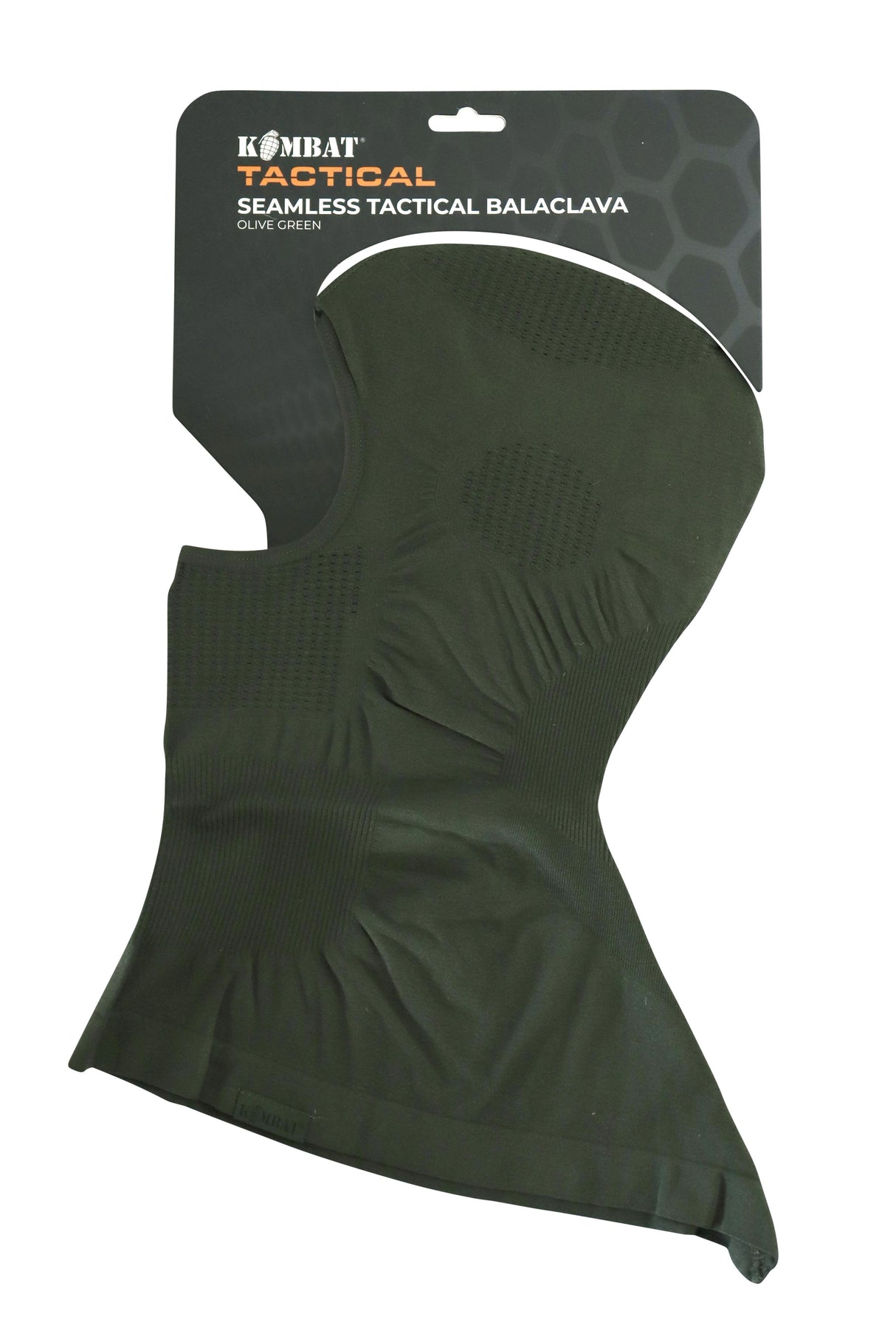 Kombat UK Seamless Tactical Balaclava - Olive Green