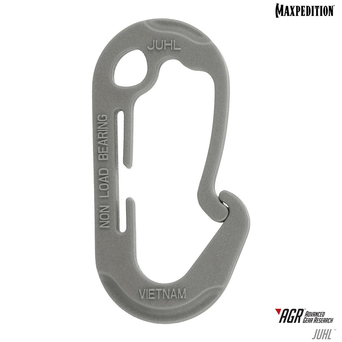 Maxpedition Large JUHL Utility Hooks Grey Pack of 4
