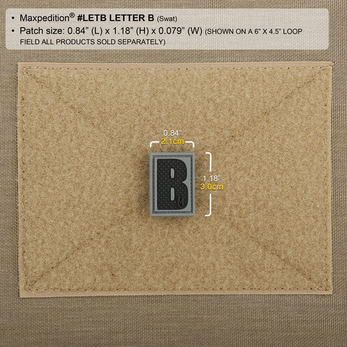 Maxpedition Letter B Arid Patch