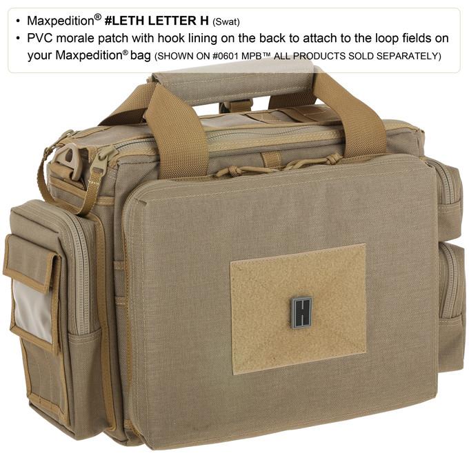Maxpedition Letter H Swat Patch