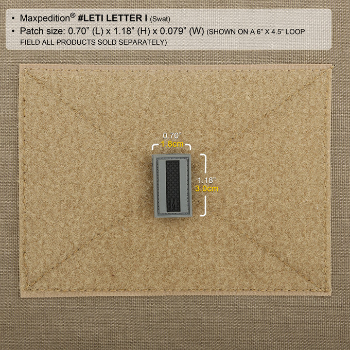 Maxpedition Letter I Arid Patch