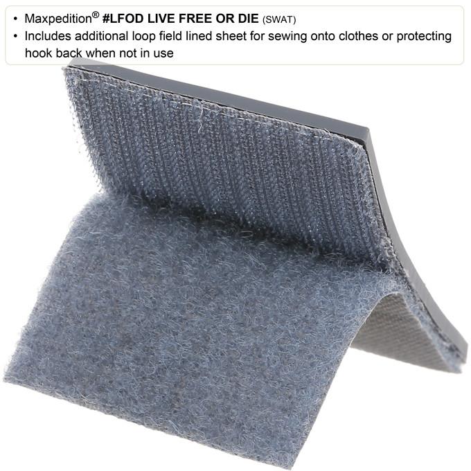 Maxpedition LIVE FREE OR DIE Swat Patch