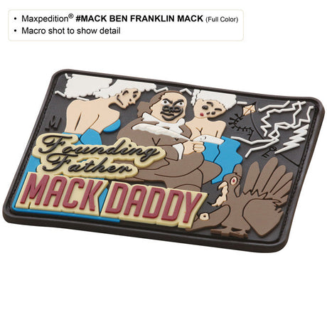Maxpedition BEN FRANKLIN MACK Swat Patch