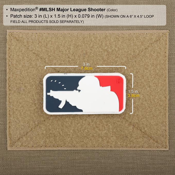 Maxpedition Major League Shooter Full Colour Patch