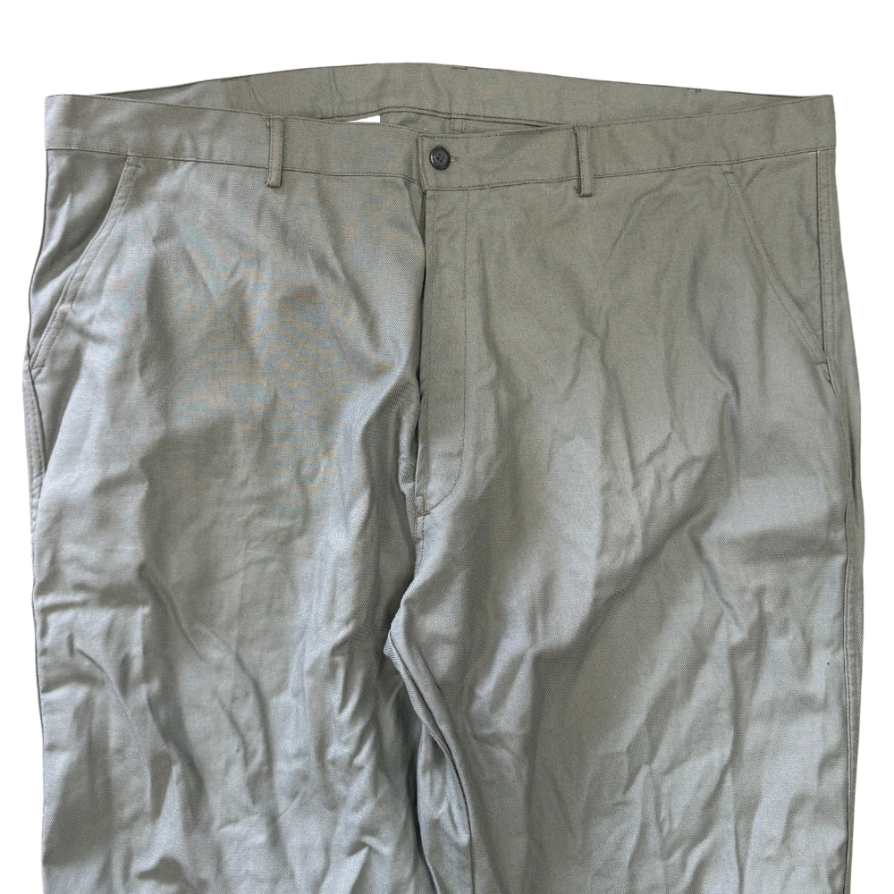 British Military Grey Men's Workwear Trousers with Reflective Safety Strips