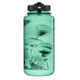 Nalgene Sustain Wide Mouth Bottle - GLO WYLD - Black Mushrooms - 1 Litre