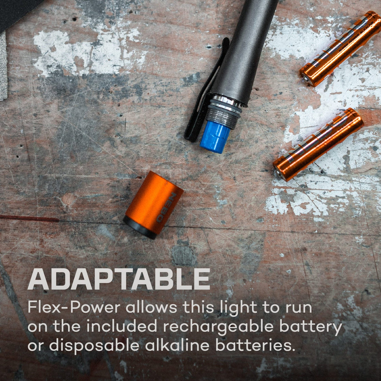 Nebo Inspector 500+ Clam Handheld Flashlight