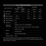 Nextorch TA70 Ultra-Slim Tactical EDC Flashlight 3500 Lumens