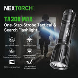 Nextorch TA30D Max Tactical Flashlight 4000 Lumens