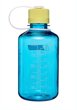 Nalgene 16oz / 0.5L Tritan Sustain Narrow Mouth Bottle Blue Atoll - Endive Cap