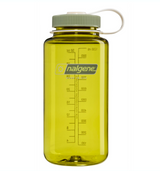 Nalgene 32oz / 1L Tritan Sustain Wide Mouth Bottle Endive - Oil Green Cap