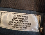 British Military Navy Blue MK4 Osprey Side Plate Pocket