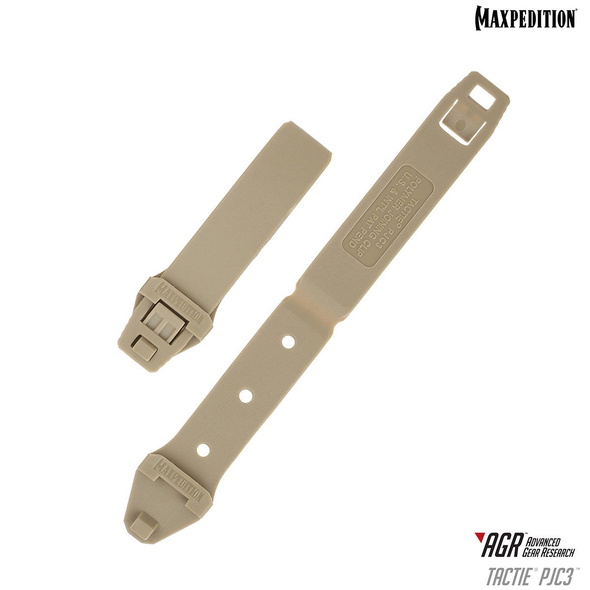 Maxpedition TacTie PJC3 Tan Pack of 6