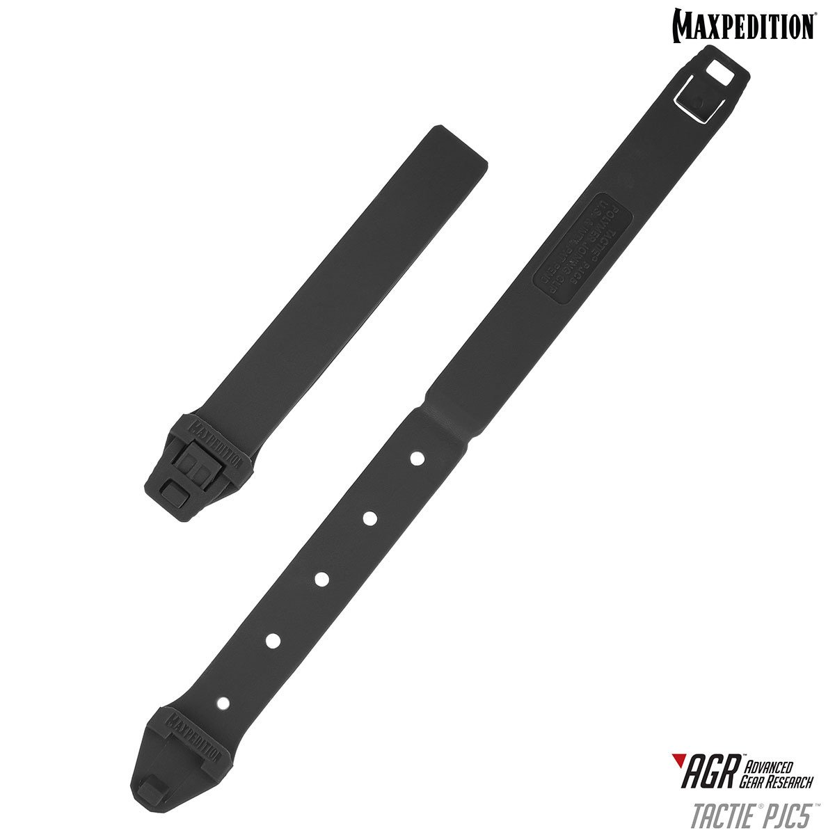 Maxpedition TacTie PJC5 Black Pack of 6