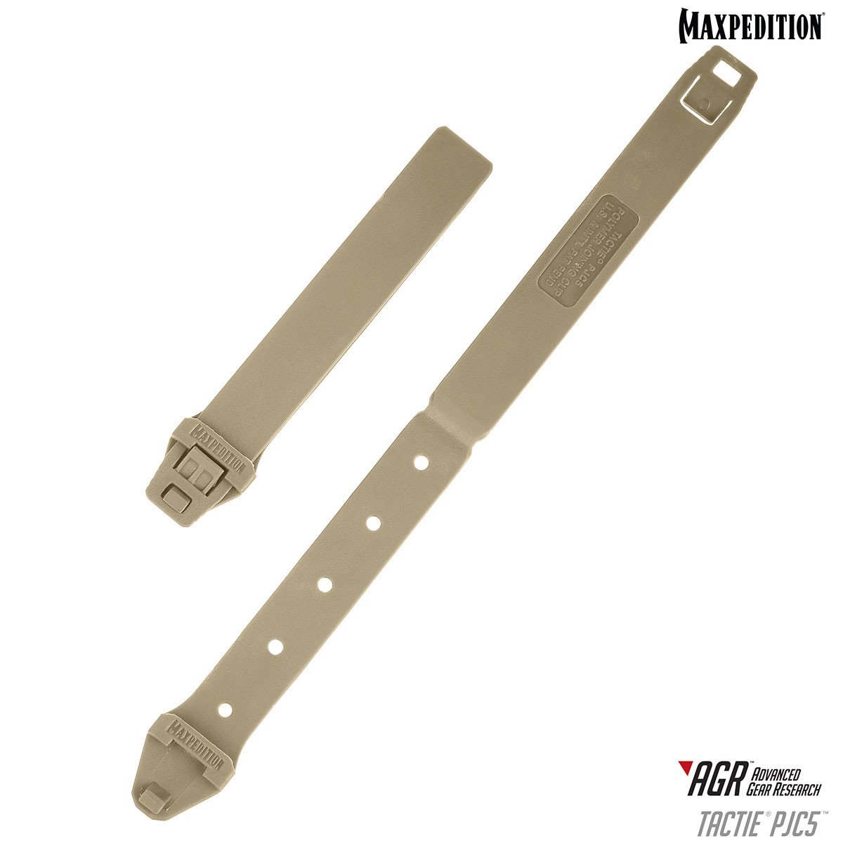 Maxpedition TacTie PJC5 Tan Pack of 6