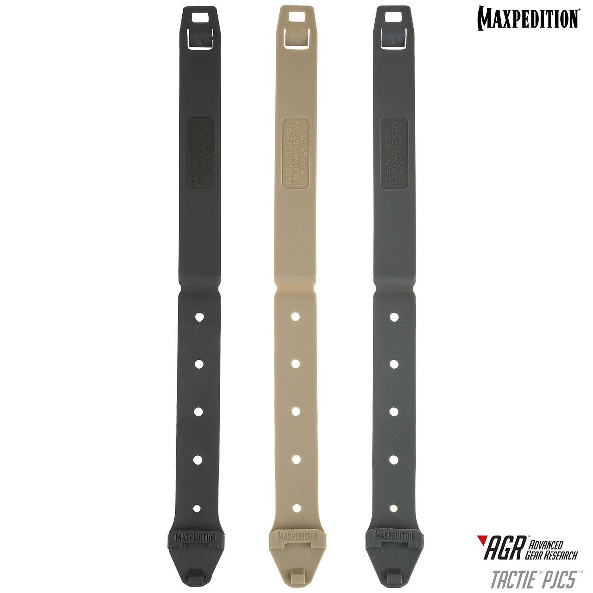 Maxpedition TacTie PJC5 Tan Pack of 6