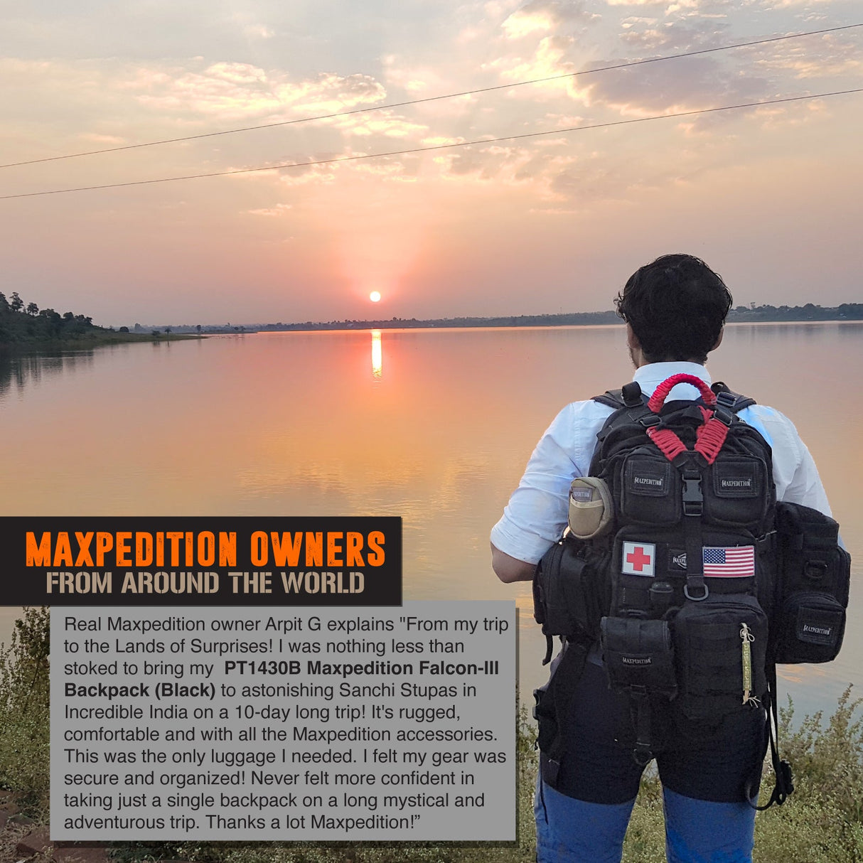 Maxpedition Falcon-III Wolf Grey Backpack
