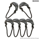 Maxpedition Large Black PZL Positive Zipper Pulls Pack of 6