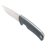 SOG Tellus Fx Wolf Grey Fixed Blade Bushcraft Knife