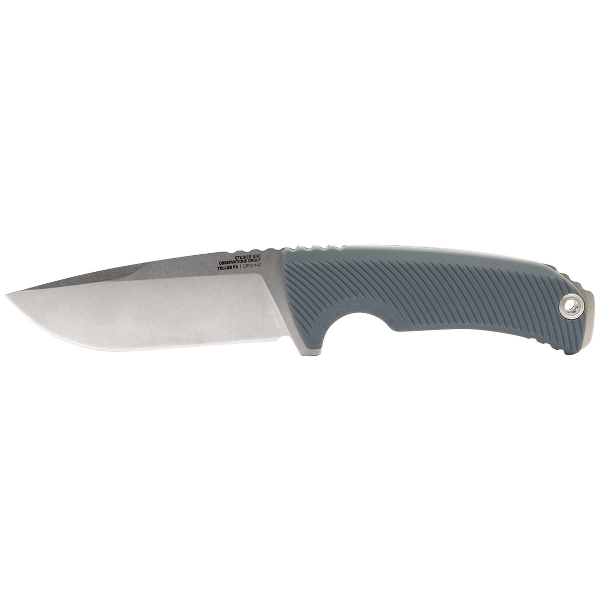 SOG Tellus Fx Wolf Grey Fixed Blade Bushcraft Knife