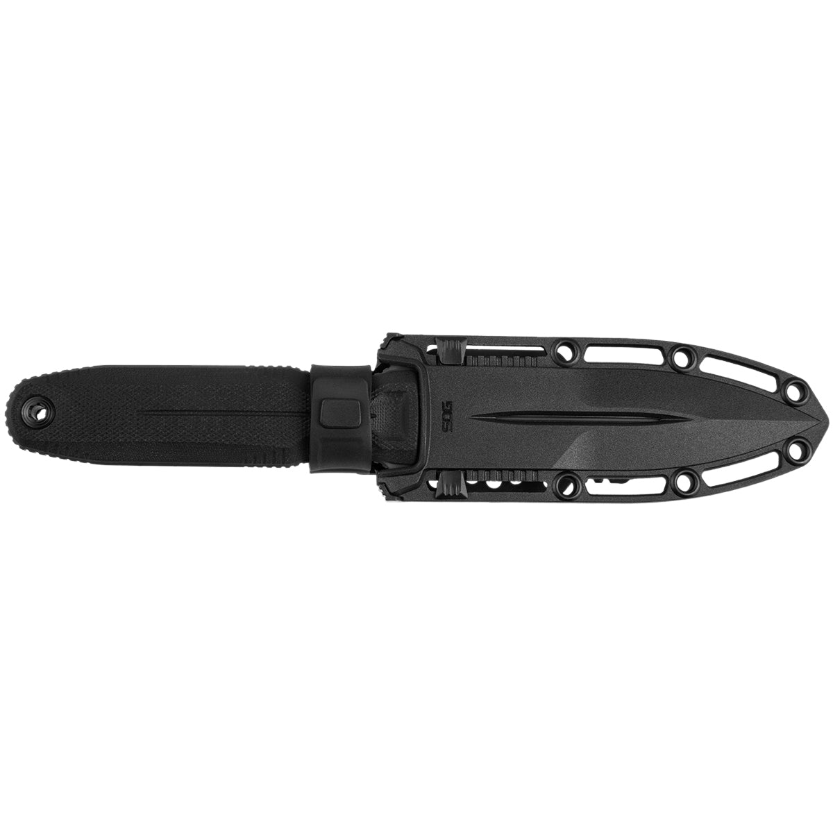 SOG Pentagon FX Blackout Fixed Blade