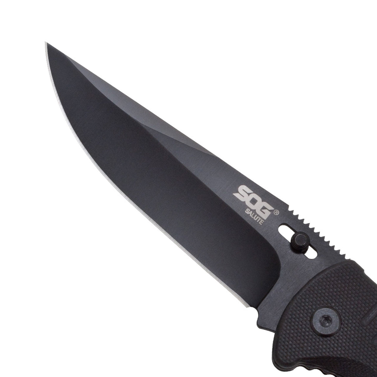 SOG Salute Black Folding Knife