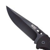 SOG Salute Black Folding Knife