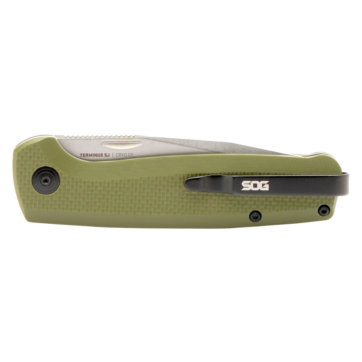 SOG Terminus Slip Joint OD Green Folding Knife