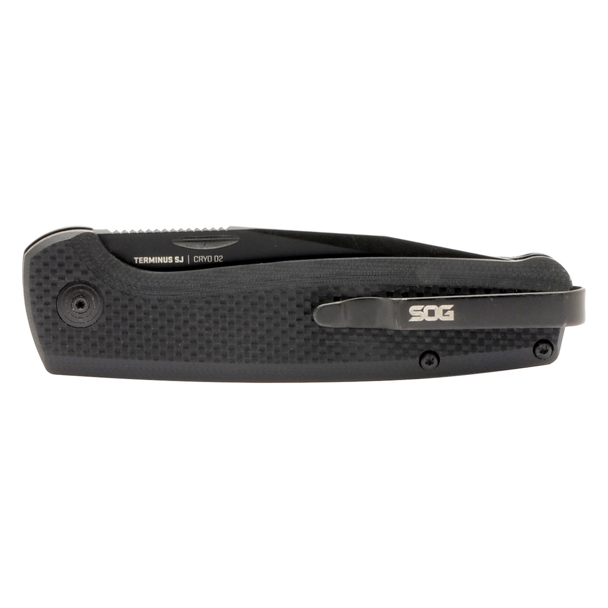 SOG Terminus Slip Joint Blackout Folding Knife