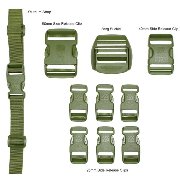 Karrimor SF Replacement Buckle Kits - 40mm Side Release Clip