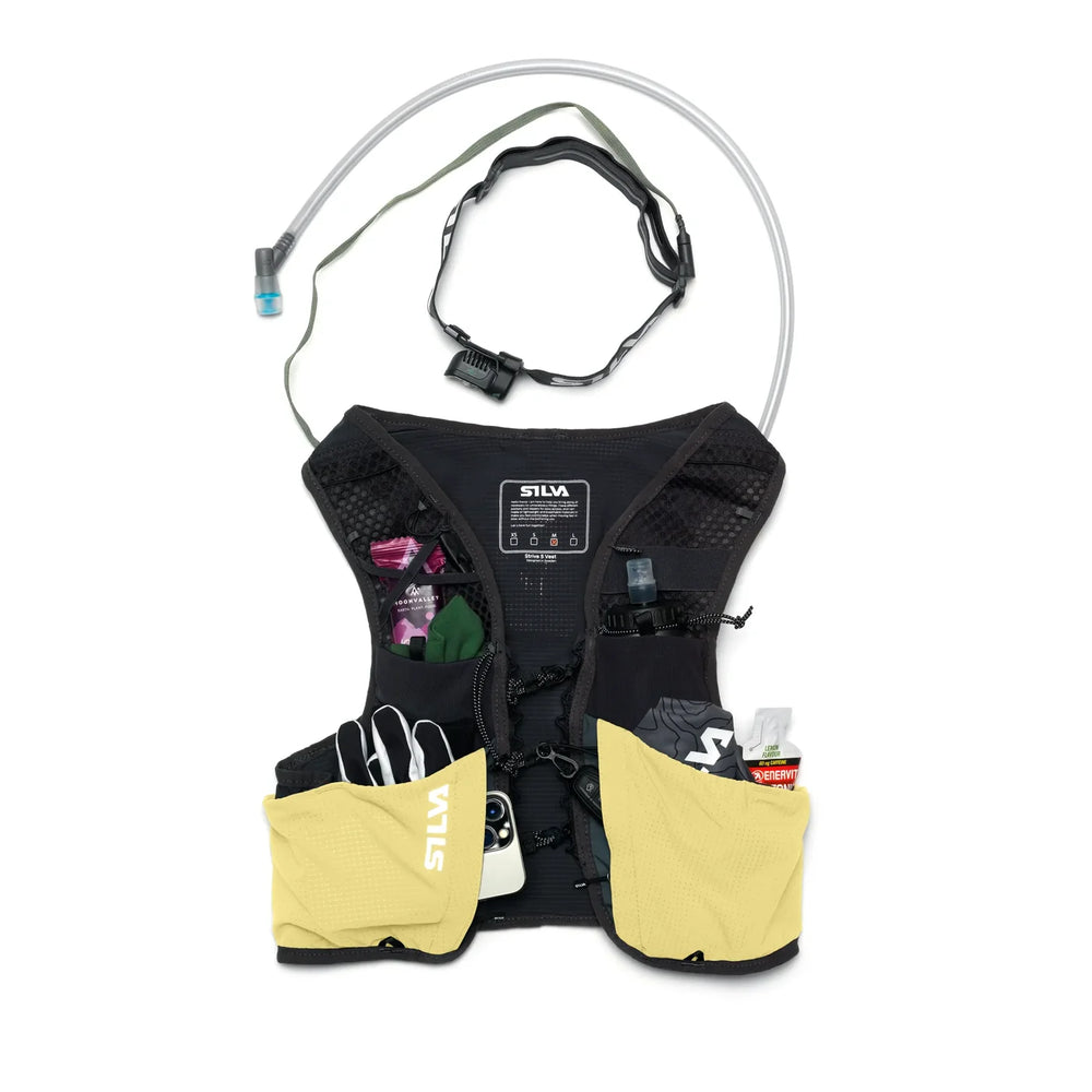 Silva Strive 10L Running Vest Yellow Medium