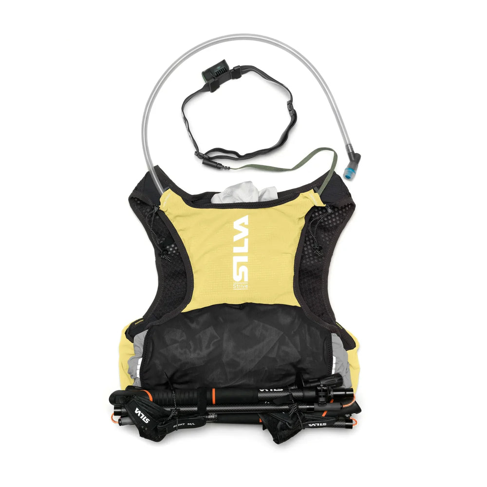 Silva Strive 5L Running Vest Yellow Large