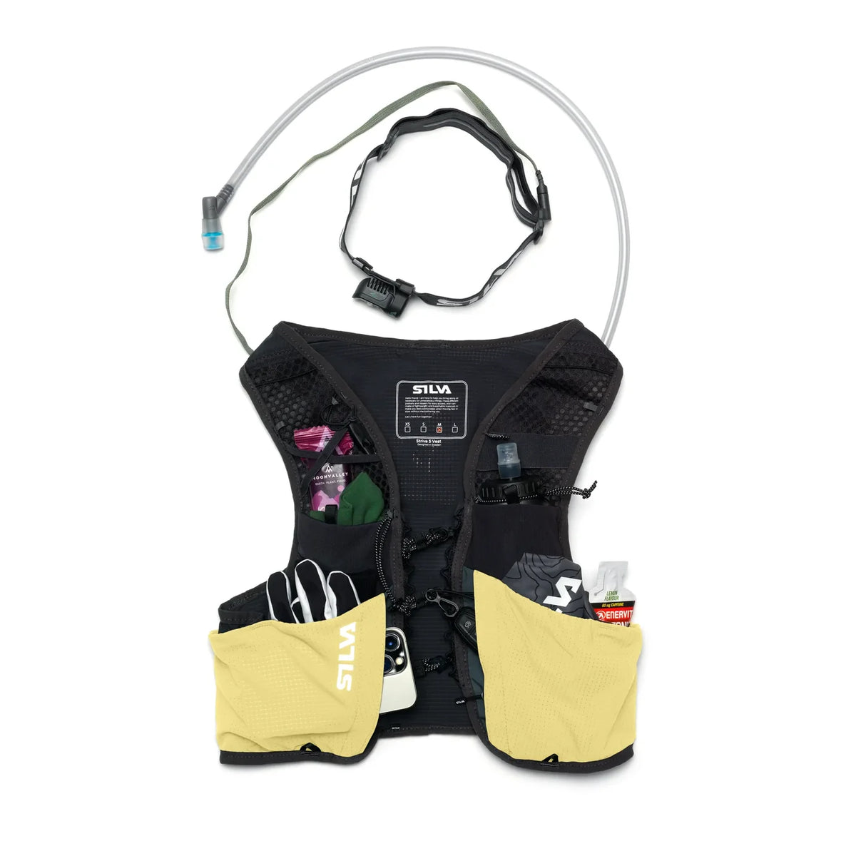 Silva Strive 5L Running Vest Yellow Large