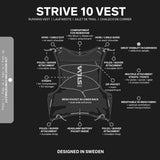 Silva Strive 10L Running Vest Rose Large
