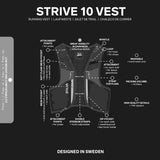 Silva Strive 10L Running Vest Rose Large