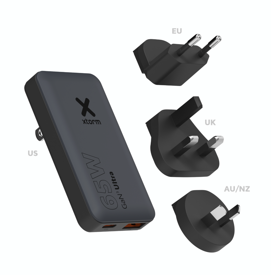 Xtorm Xtorm Fast Travel Charger (65W) + Cable + Essentials Bag