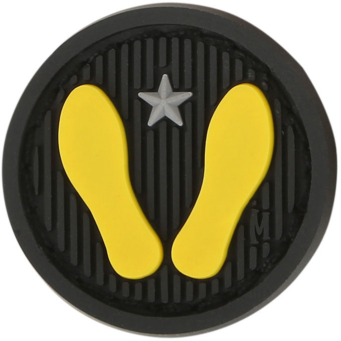 Maxpedition Yellow Footprints Swat Patch