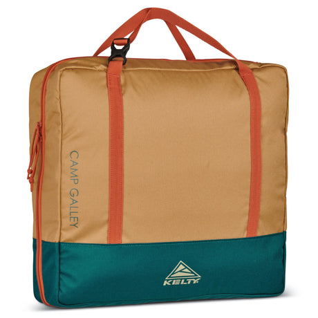Kelty Camp Galley Camp Kitchen Organiser - Dull Gold / Deep Teal