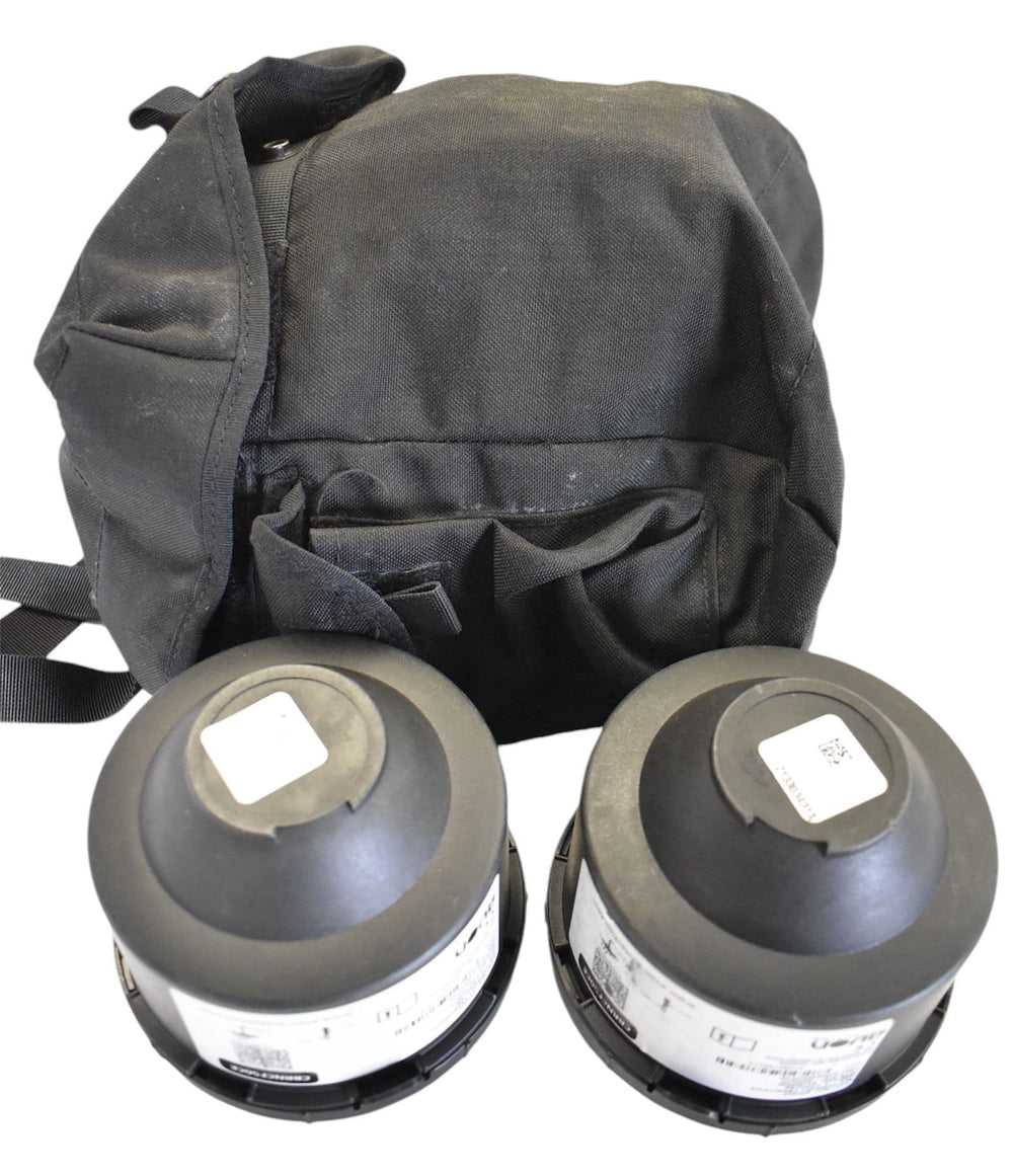 Avon FM53 Military CBRN Respirator + 3 Filters & Accessories