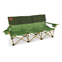 Kelty Three Seater Lowdown Couch - Dill/Duffle