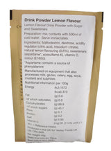 British Military Ration Pack Accessory - Lemon Fruit Flavour Drink Powder 45g