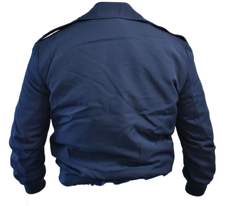 British Military Surplus Men's RAF Bomber Jacket - Navy Blue
