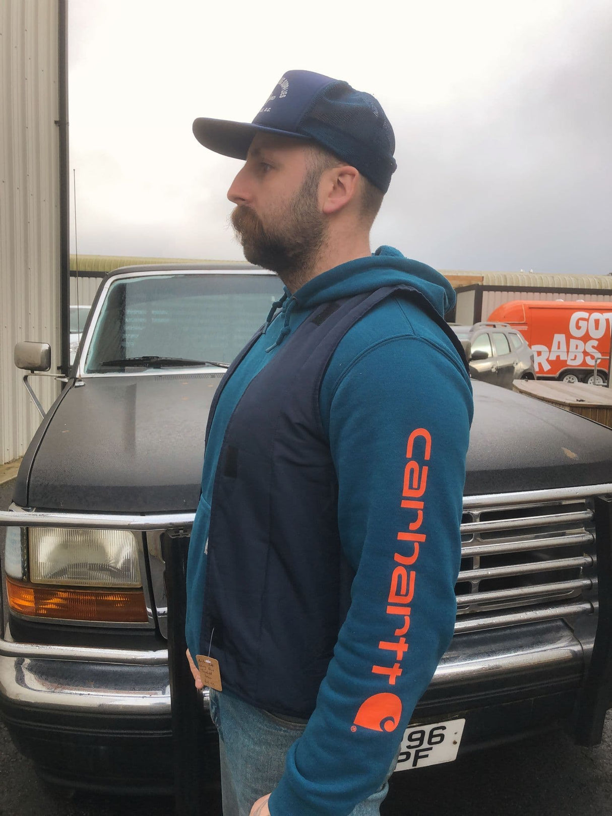 British RAF Jacket Liner - Navy Blue