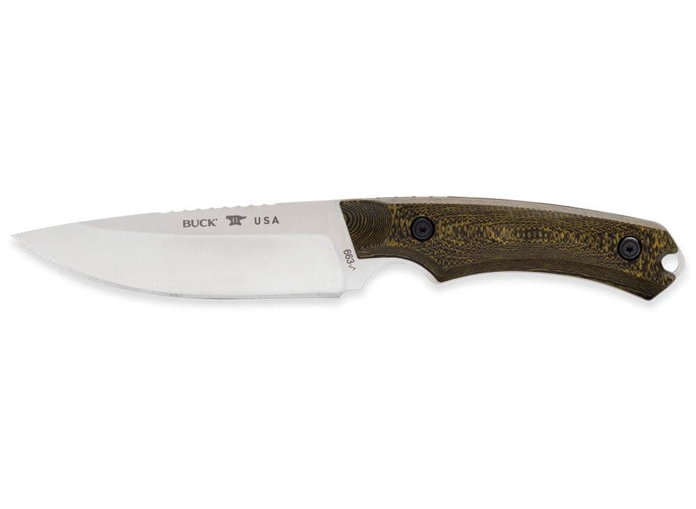 Buck 663 Alpha Guide Pro Fixed Blade Knife - Richlite