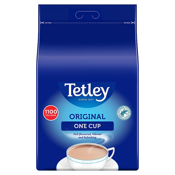 2.2kg Tetley Tea Bags Original One Cup - Bulk Food Ration Storage